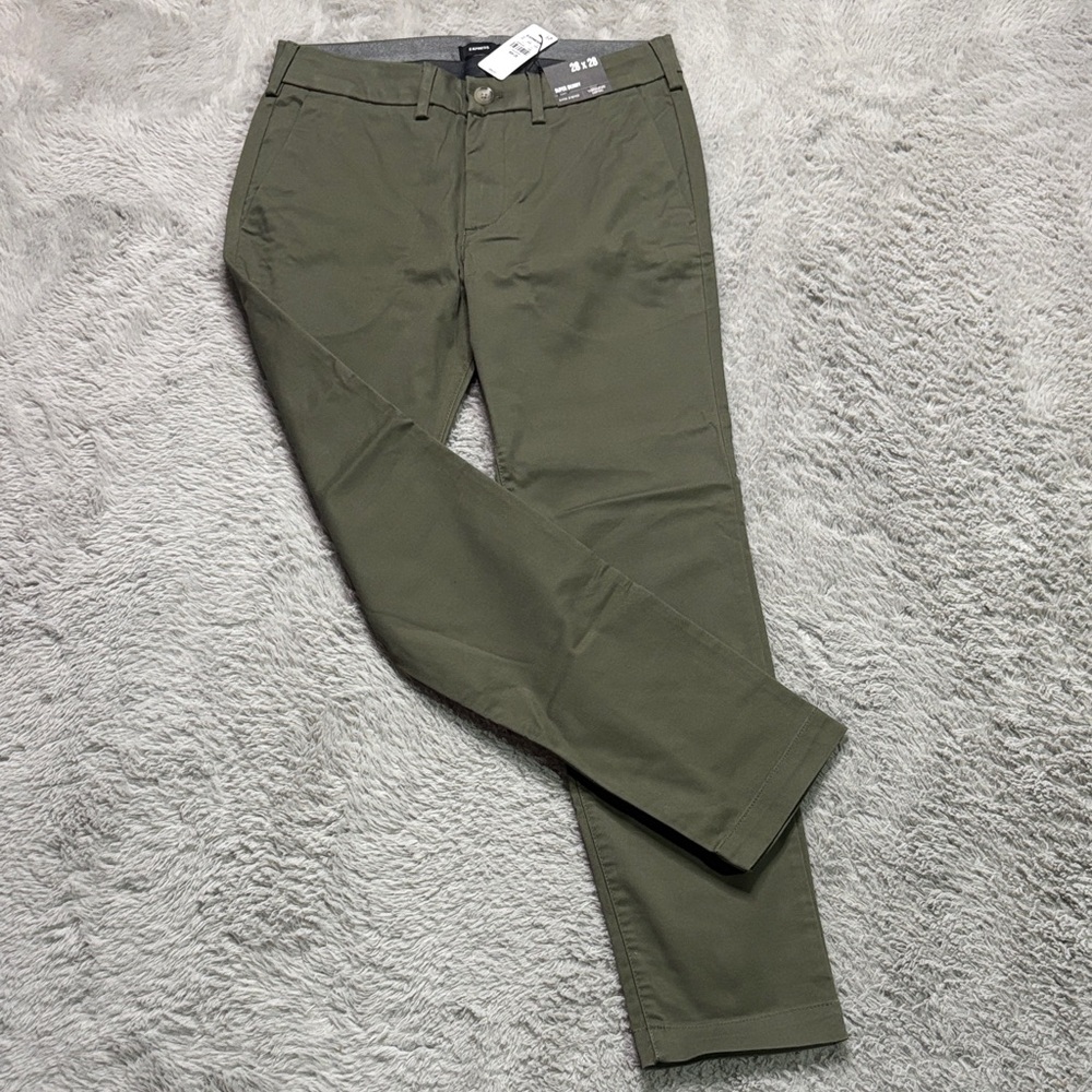 Express Men's Olive Chinos